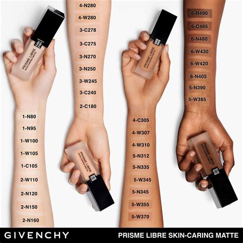 givenchy matissime foundation shades|PRISME LIBRE SKIN.